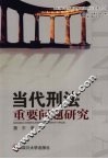 当代刑法重要问题研究
