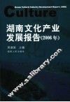 湖南文化产业发展报告  2006年