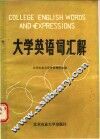 大学英语词汇解 封面