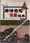 唐诗名句详解词典