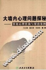 《大墙内心理问题探秘  罪犯心理咨询与矫治案例》txtpdf电子书籍百度网盘下载网站