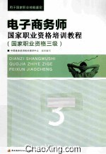 电子商务师国家职业资格培训教程  国家职业资格三级  2014版【中国就业培训技术指导中心组织编写】-PDF电子版