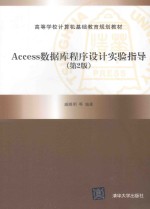 ACCESS数据库程序设计实验指导  第2版【戚晓明，姚保峰，王磊，朱洪浩等编著】-PDF电子版