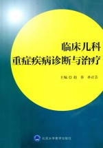 临床儿科重症疾病诊断与治疗【赵春，孙正芸主编；于永慧，刘海燕，靳有鹏，闫一兵副主编】-PDF电子版