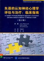失语的认知神经心理学评估与治疗  临床指南  第2版【AnneWhitworth，JanetWebster，DavidHoward著；常静玲主译】-PDF电子版