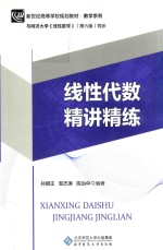 线性代数精讲精练【孙明正，邹杰涛，陈治中著】-PDF电子版