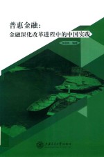 普惠金融  金融深化改革进程中的中国实践【张晓凤编著】-PDF电子版