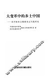 大变革中的乡土中国  农村组织与制度变迁问题研究