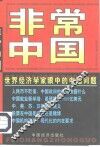 非常中国  世界经济学家眼中的中国问题