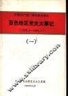中国共产党广西壮族自治区百色地区党史大事记  1926.8-1950.1