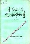 中共依兰县党的活动纪事  1930-1987