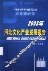 2003年河北文化产业发展报告
