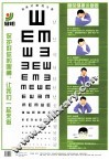 标准对数视力表与眼保健操示意图
