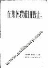 在集体农荘田野上