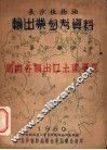 长沙市植物油输出业参考资料  第2部分  湖南各类出口土产概况