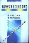 湖南失业保障社会系统工程研究