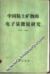 中国粘土矿物的电子显微镜研究