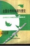 全国自然科学期刊便览 封面