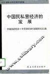 中国民私营经济的发展  中国民私营经济90年代发展方向与政策研讨会文集
