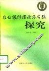 农业银行理论与实践探究