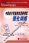 中级会计专业技术资格考试强化训练  2008年