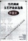 当代湖南文艺评论家选集  乔德文卷