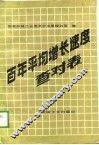百年平均增长速度查对表