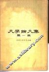文学论文集  第1册