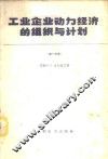 工业企业动力经济的组织与计划  第1分册  工业企业动力业务经营上的组织工作