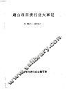 唐山市百货行业大事记  1949-1986