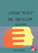 云贵高原的“坝子社会”  道路、资源与仪式诠释【赵敏，廖迪生主编】-PDF电子版