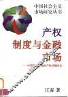 产权制度与金融市场  中国金融市场的产权问题研究