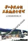 矿山事故分析及系统安全管理