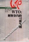 WTO：解释条约的习惯规则