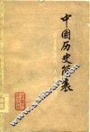 中国历史简表  古代、近代史部分