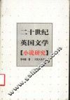 二十世纪英国文学  小说研究