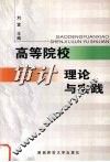 高等院校审计理论与实践